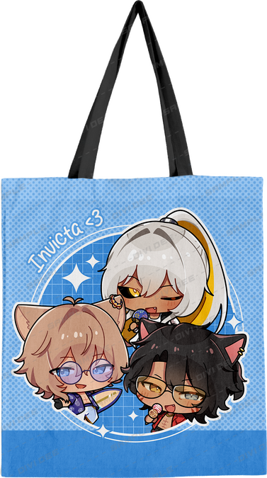 Invicta Tote Bag Design Side 2 Invicta Tote Bag Design Side 2