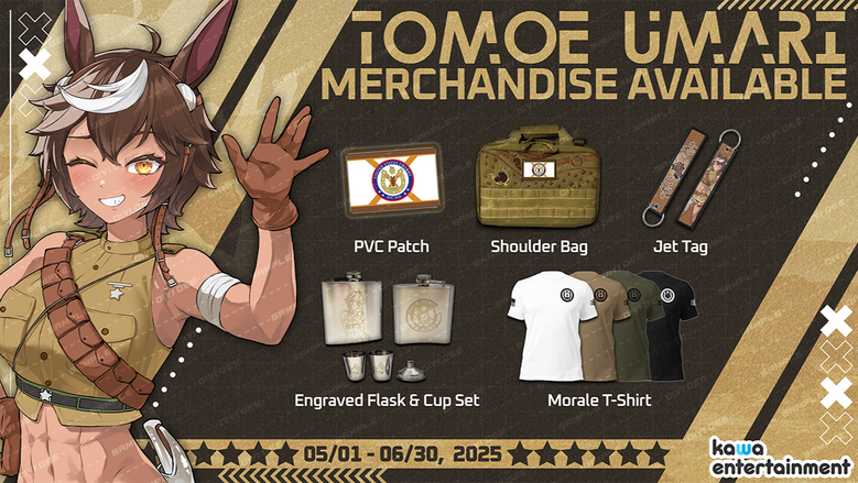 Tomoe Umari Merch Graphic
