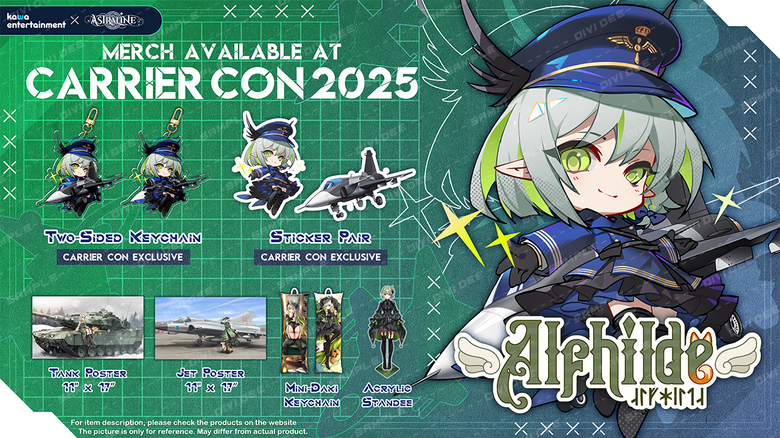 Alfhilde Carrier Con Merch Graphic Alfhilde Carrier Con Merch Graphic