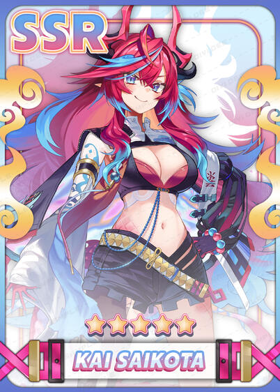 Kai Saikota TCG Card Design Kai Saikota TCG Card Design