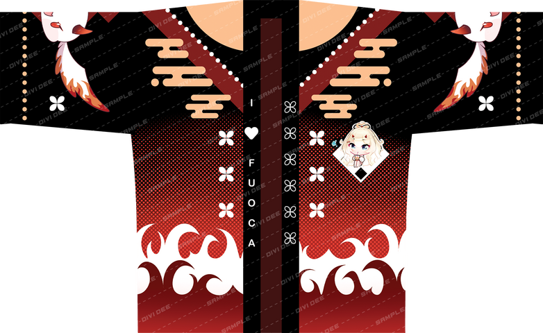 Fuoca Happi Coat Design Side 2 Fuoca Happi Coat Design Side 2