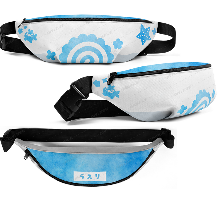 Lazuli Waist Bag Design (Light Mode)